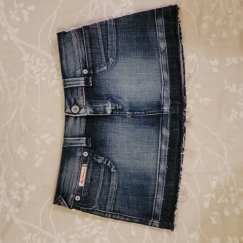 EUC Vintage Ben Sherman Denim Mini Skirt Y2K Size: S